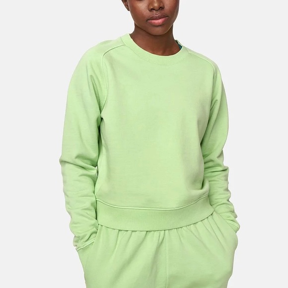 NWT Outdoor Voices Cotton Terry Crew Sweatshirt - Picture 2 of 6